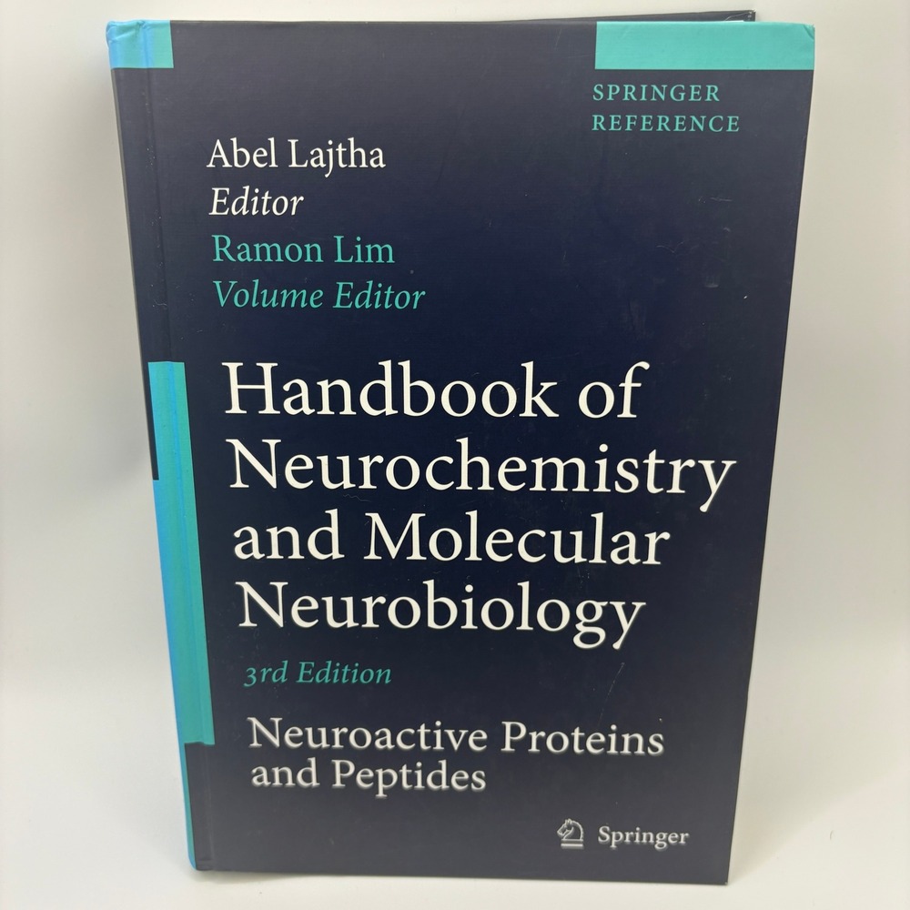 Neurochemistry and Molecular‎ Neurobiology 3rd Ed Proteins and Peptides Springer